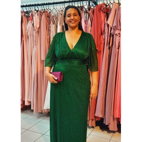 VESTIDO DE FESTA LONGO PLUS SIZE  COLUMN DRESS