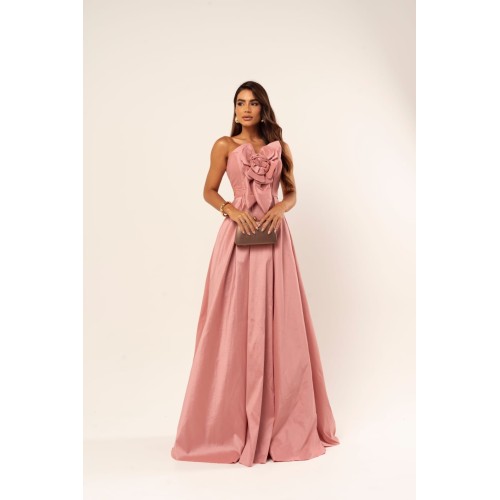 VESTIDO DE FESTA LONGO TOMARA QUE CAIA
